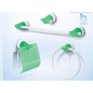 Łazienkowy kpl. 4cz. różowy 07988 OPIS!